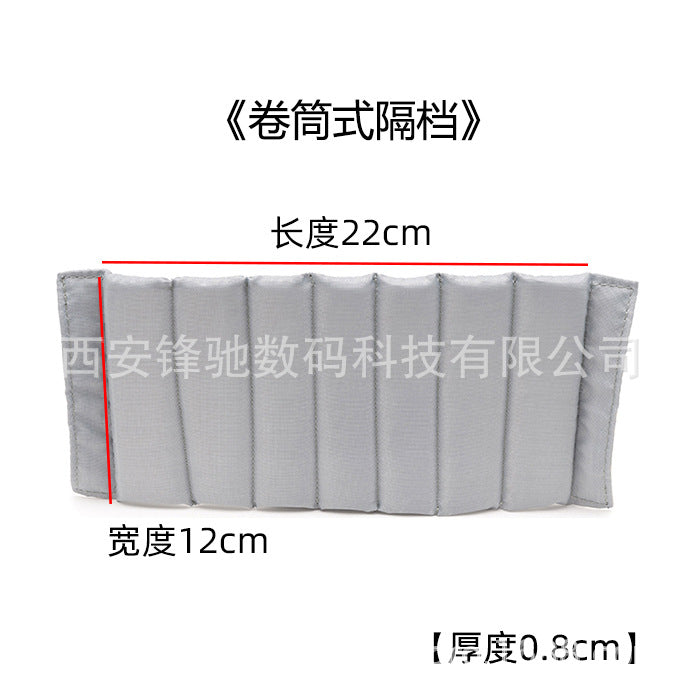 Cross-border camera bag camera bag partition shock pad partition split block wholesale thickened cushion buckle pad