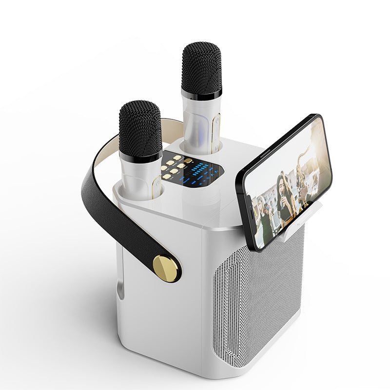 Cross-Border S882 Outdoor Karaoke Bluetooth Speaker High Volume Ys203 Home Wireless Microphone All-In-One Small Speaker