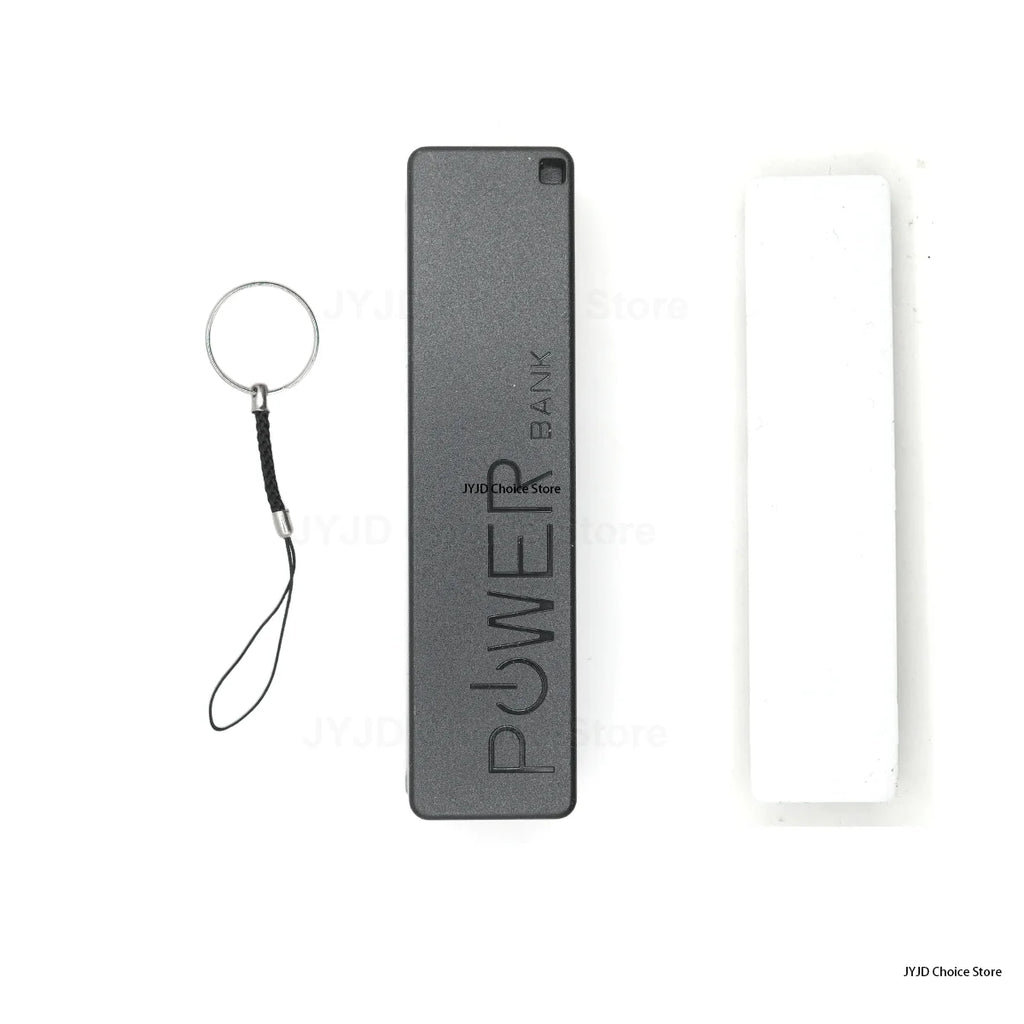 USB Power Bank Case Kit 18650 Battery Charger DIY Box Shell Kit Black For Arduino module JYJDDIY