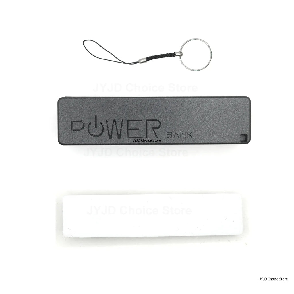 USB Power Bank Case Kit 18650 Battery Charger DIY Box Shell Kit Black For Arduino module JYJDDIY
